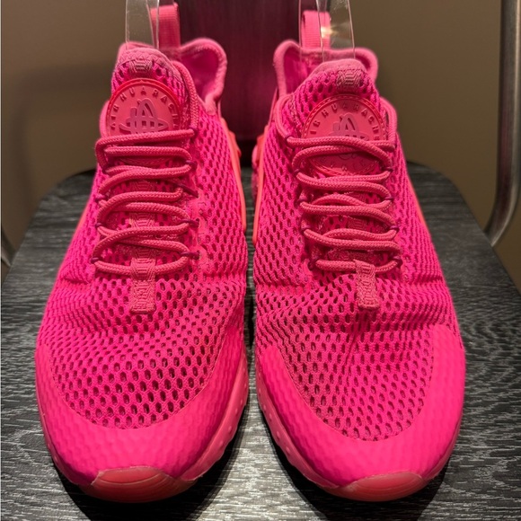 Nike Air women's 7.5 Huarache Run Ultra Breathe 833292-600 Total Pink Blast - Picture 1 of 11